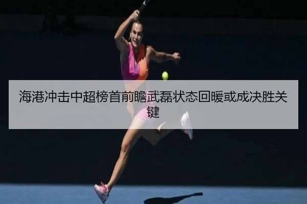 海港冲击中超榜首前瞻武磊状态回暖或成决胜关键